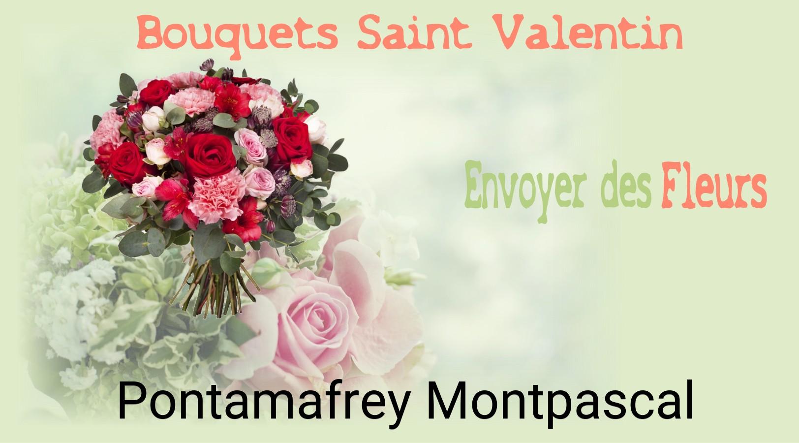 Roses de Saint-Valentin livrées à Pontamafrey-Montpascal